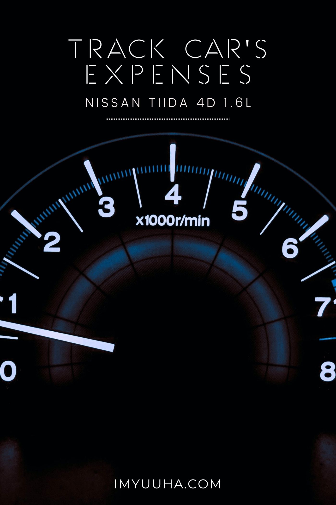Nissan 日產 Tiida 4D 生活日常費用紀錄